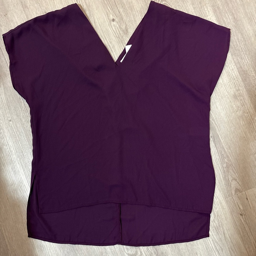 Elegant Purple Women's Top